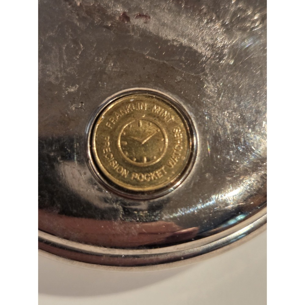 1957 Chevy Corvette Pocket Watch  UNTESTED Selling for Parts "As is" - Picture 5 of 8
